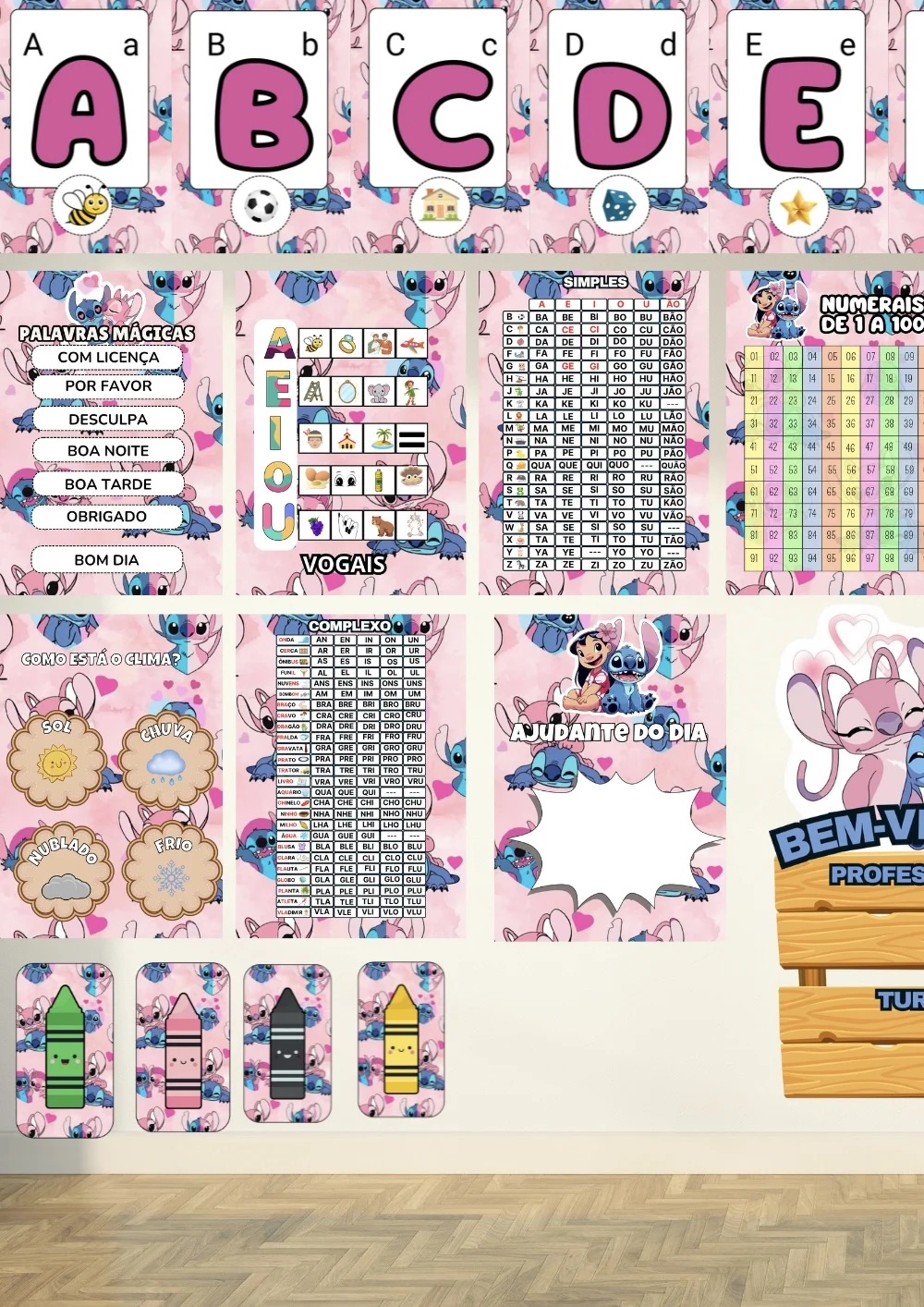 Kit Sala Stitch e Angel - Imagem 3