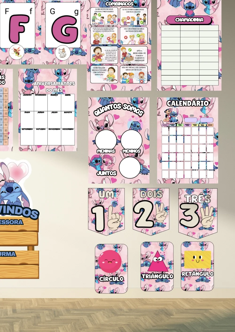 Kit Sala Stitch e Angel - Imagem 4