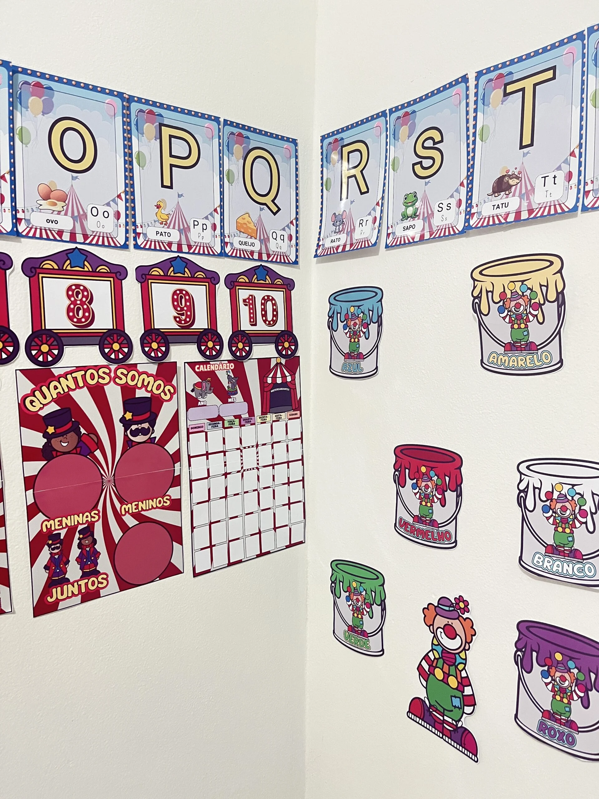 Kit Sala Tema Circo Mágico - Imagem 10