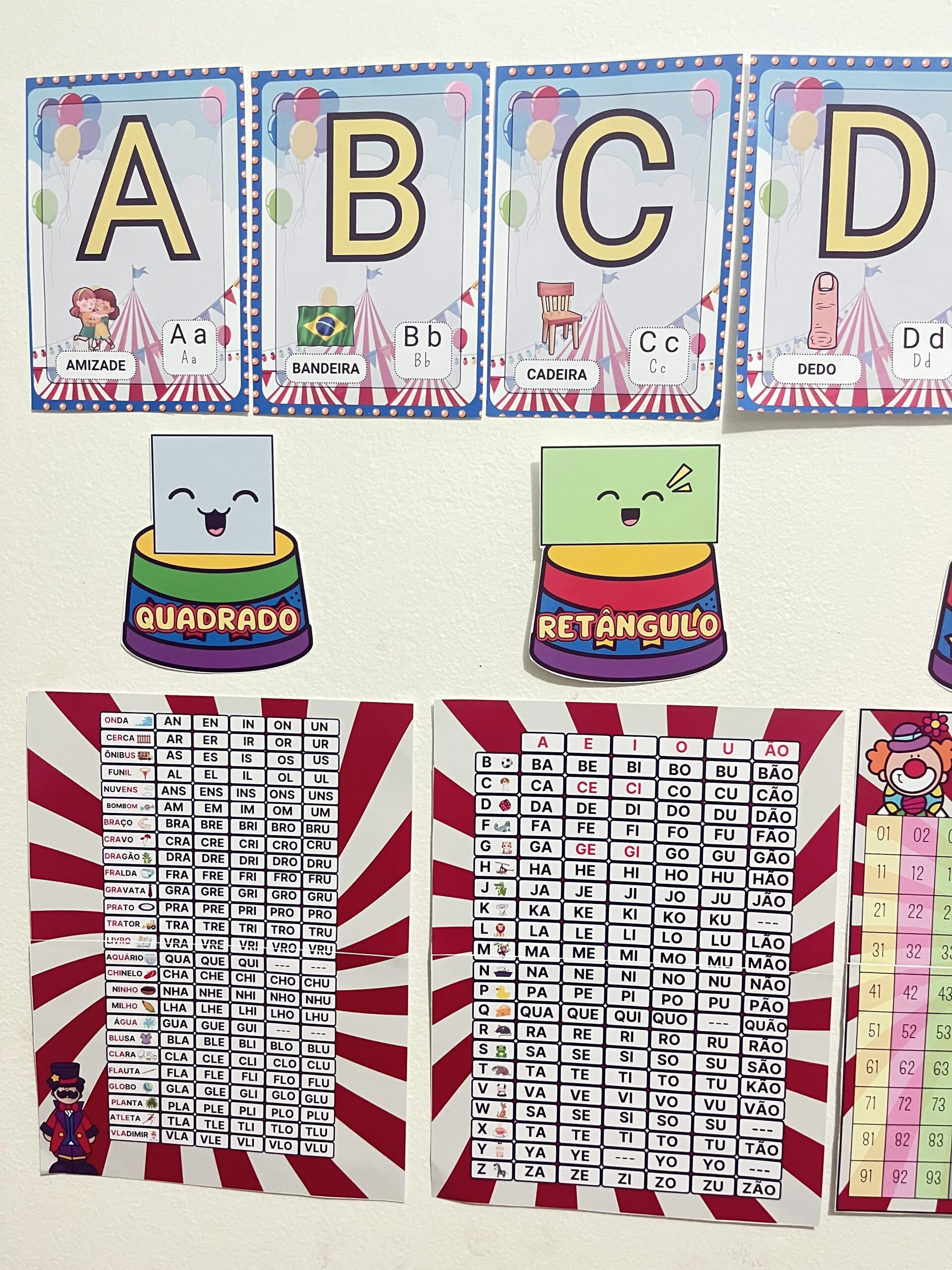 Kit Sala Tema Circo Mágico - Imagem 7