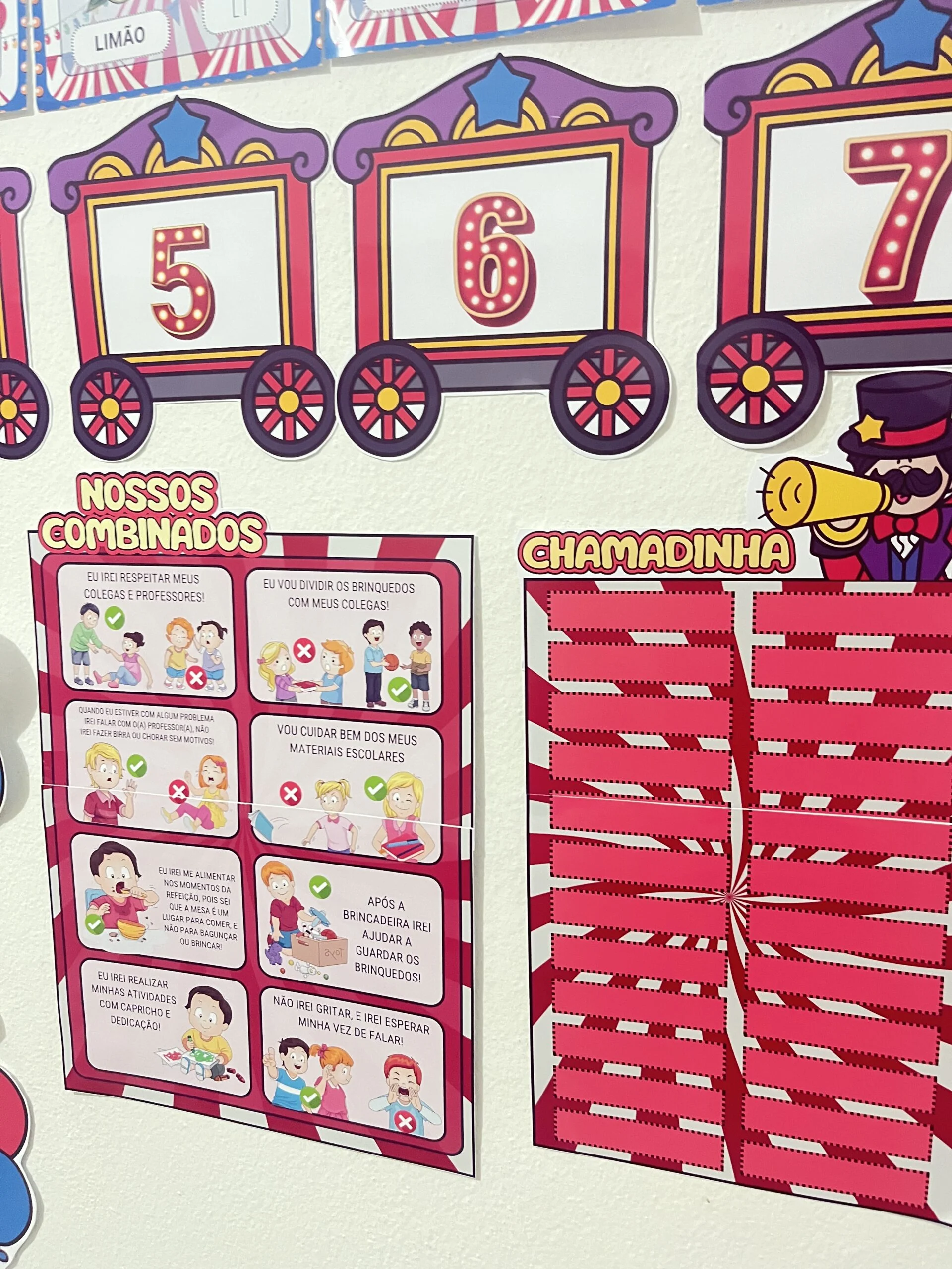 Kit Sala Tema Circo Mágico - Imagem 4
