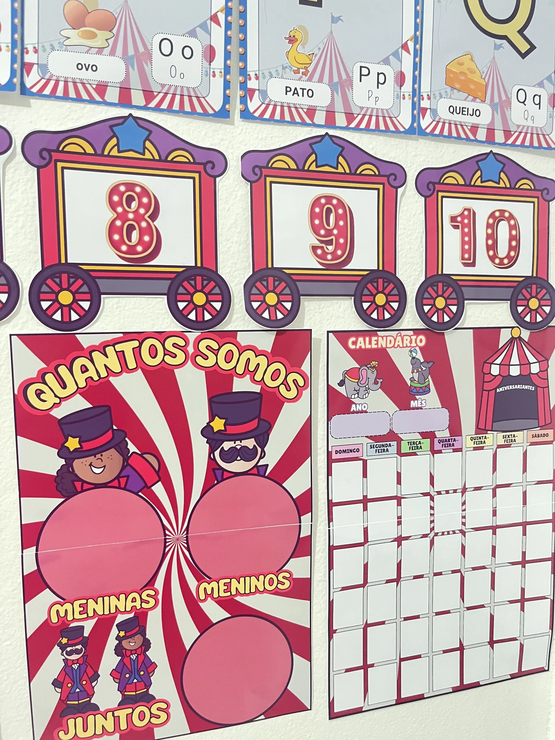 Kit Sala Tema Circo Mágico - Imagem 3